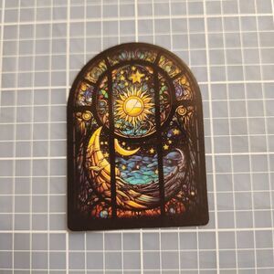10 for $10 Sticker Stained Glass Gothic Witchy Beautiful Details